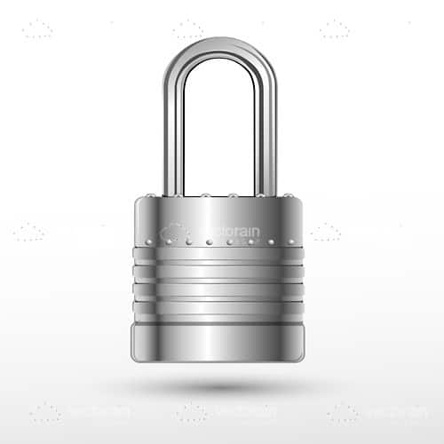 Illustrated Padlock